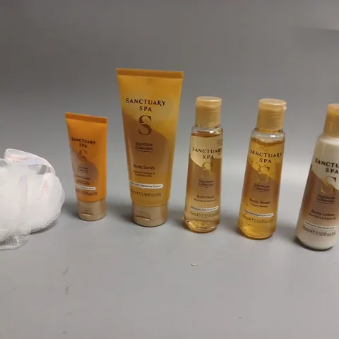 BOXED SANCTUARY SPA SIGNATURE PERFECT PAMPER PARCEL GIFT SET