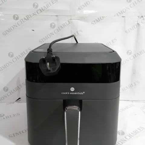 BOXED COOK'S ESSENTIALS 5.8L AIR FRYER, SLATE GREY