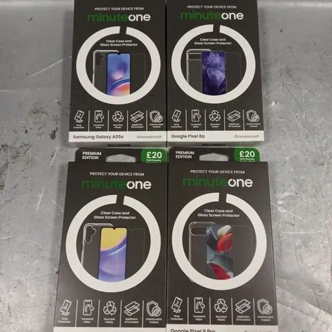 PALLET OF APPROXIMATELY 1900 BRAND NEW ASSORTED MINUTE ONE PHONE CASES TO INCLUDE - GOOGLE PIXEL 9 PRO - SAMSUNG GALAXY A15 G - GOOGLE PIXEL 8A - ETC - COLLECTION ONLY