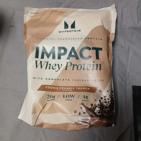 MYPROTEIN IMPACT WHEY PROTEIN – 900G – COOKIE CRUMBLE CRUNCH