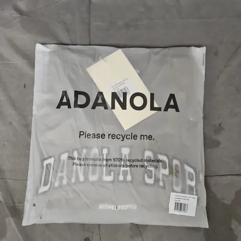 BAGGED ADANOLA AS OVERSIZED SWEATSHIRT IN OLIVE GREEN SIZE MEDIUM