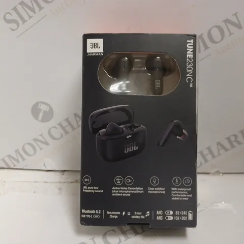 BOXED JBL TUNE230NC EARBUDS