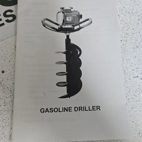 GASOLINE DRILLER AUGER DRILL – BOXED
