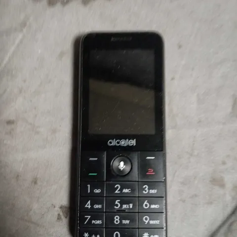 ALCATEL BASIC MOBILE PHONE - MODEL UNSPECIFIED