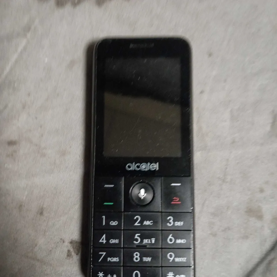 ALCATEL BASIC MOBILE PHONE - MODEL UNSPECIFIED 