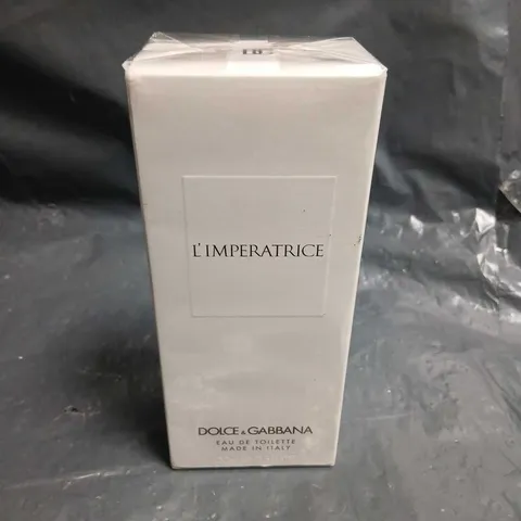 BOXED AND SEALED DOLCE & GABANA L'IMPERATRICE EAU DE TOILETTE 100ML