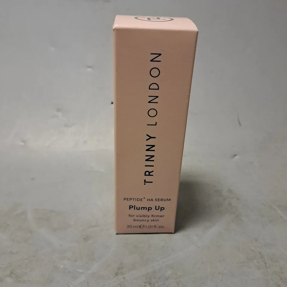 SEALED TRINNY LONDON PLUMP UP PEPTIDE+ HA SERUM 30ML