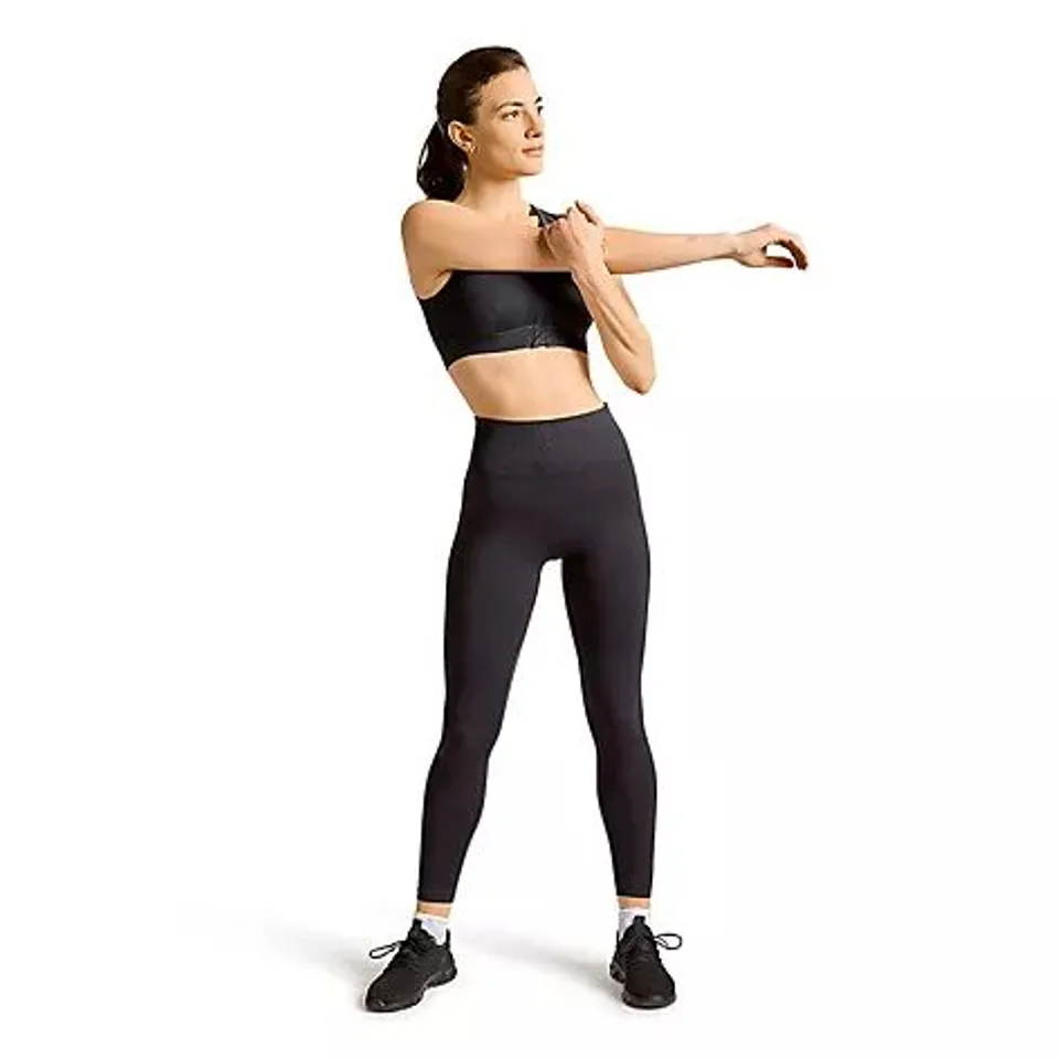 TOMMIE COPPER KNEE & HIP SUPPORT COMPRESSION LEGGINGS BACK EXTRA LARGE