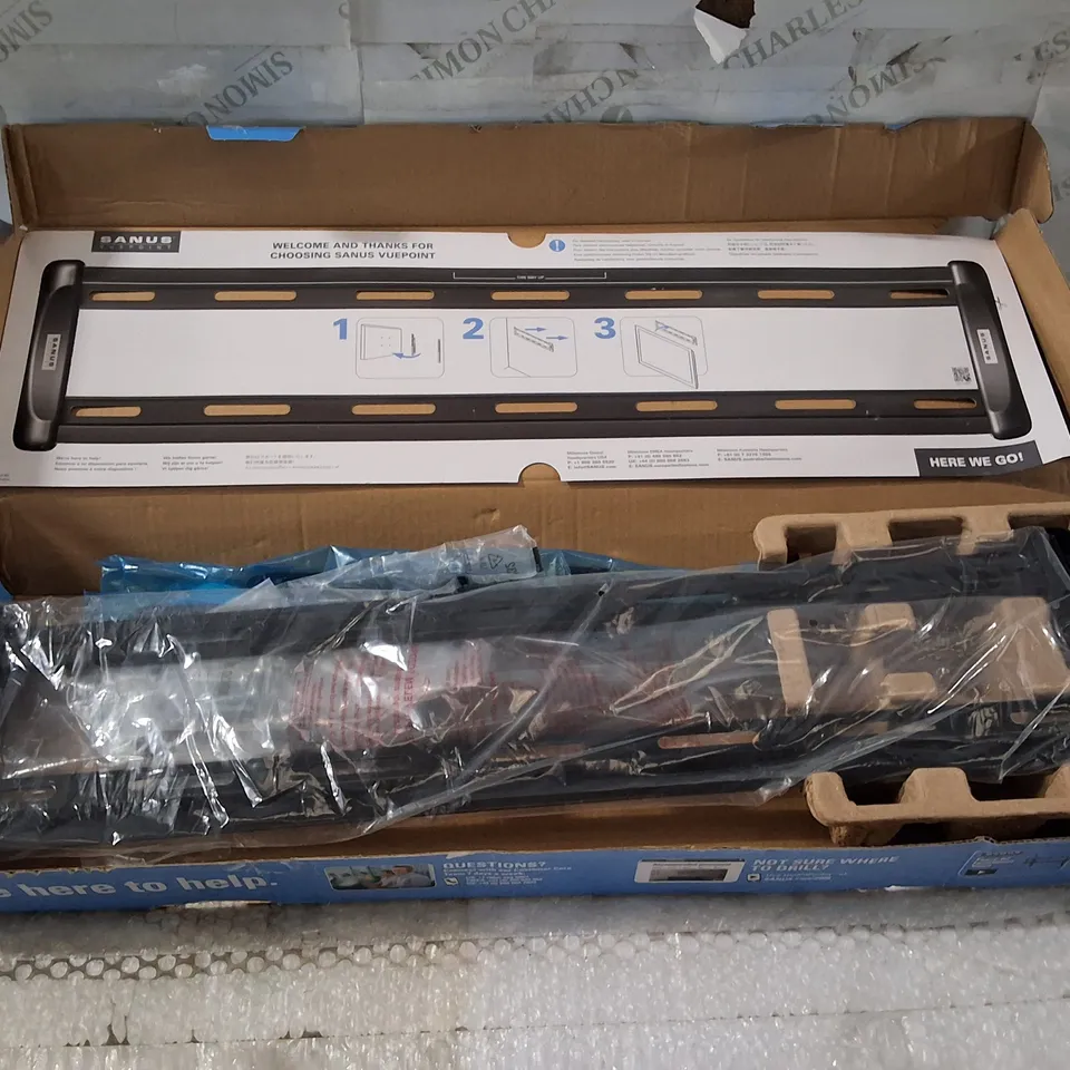 BOXED SANUS VUEPOINT F58C2-B2 TILTING TV WALL MOUNT FITS 47"-90"