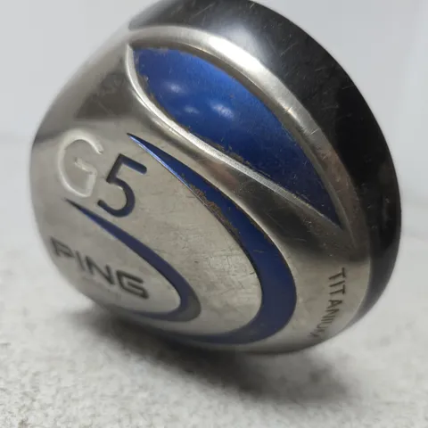 PING G5 TITANIUM DRIVER HEAD WITH TFC 100D SHAFT (GOLF CLUB)