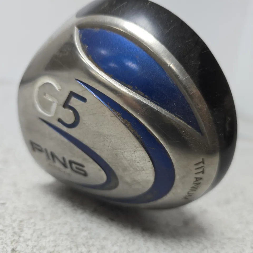 PING G5 TITANIUM DRIVER HEAD WITH TFC 100D SHAFT (GOLF CLUB)