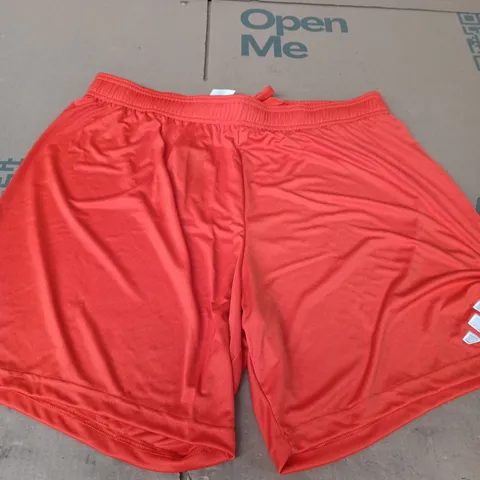 ADIDAS ENT26 SHORTS IN ORANGE - UK XL