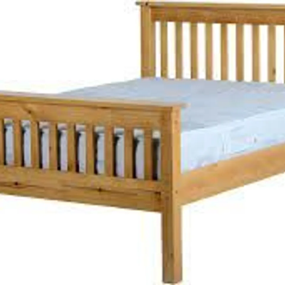 BOXED MONACO 4FT HIGH END BED(2 BOXES)