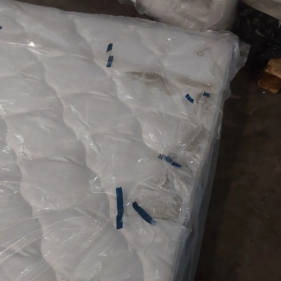 QUALITY BAGGED DESIGNER KING SIZE 150cm AIRSPRUNG LUXURY QUILTED MEDIUM MATTRESS RRP £259