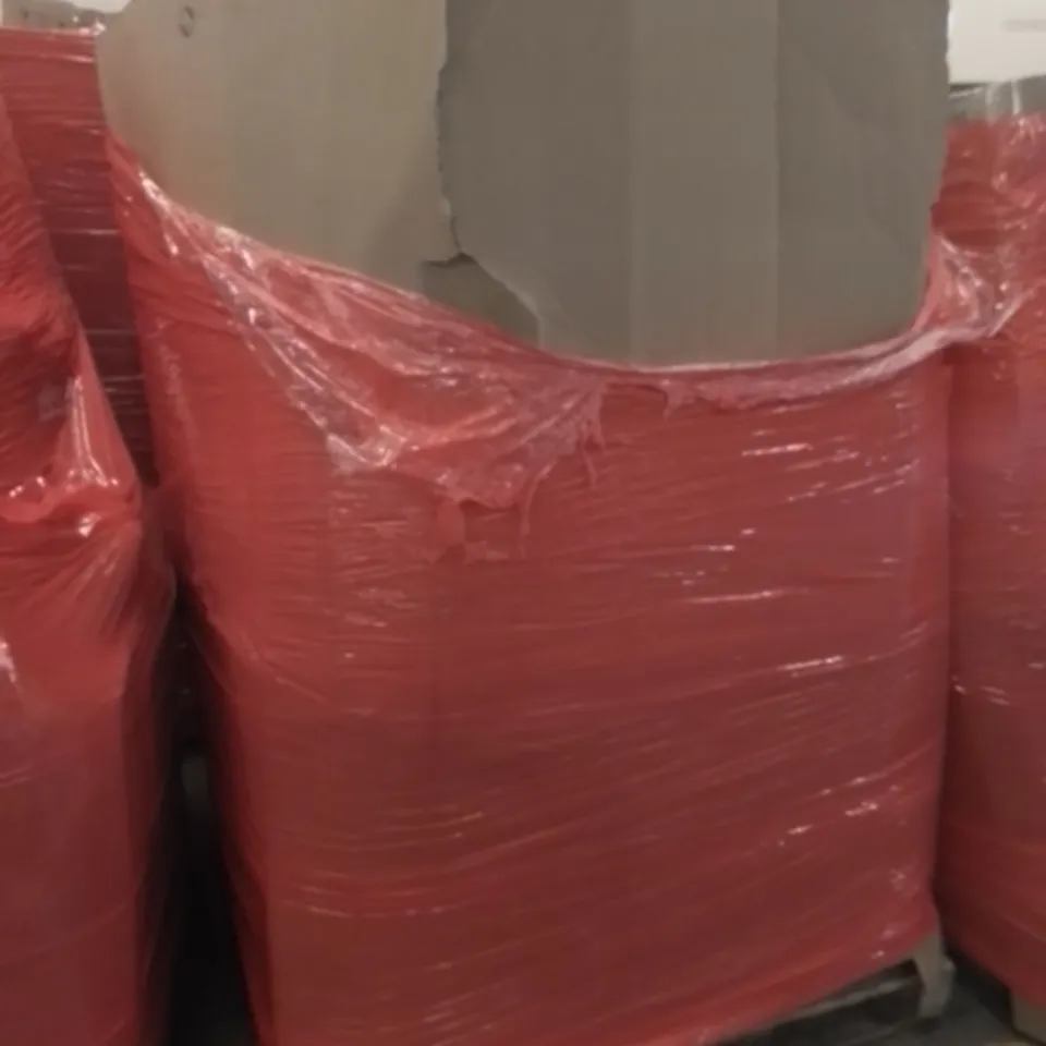 PALLET OF ASSORTED ITEMS INCLUDING CHRISTMAS TREE, DRAWER CABINET, FOLDABLE CAMPING CHAIR, CONVECTOR HEATER, UMBRELLA 