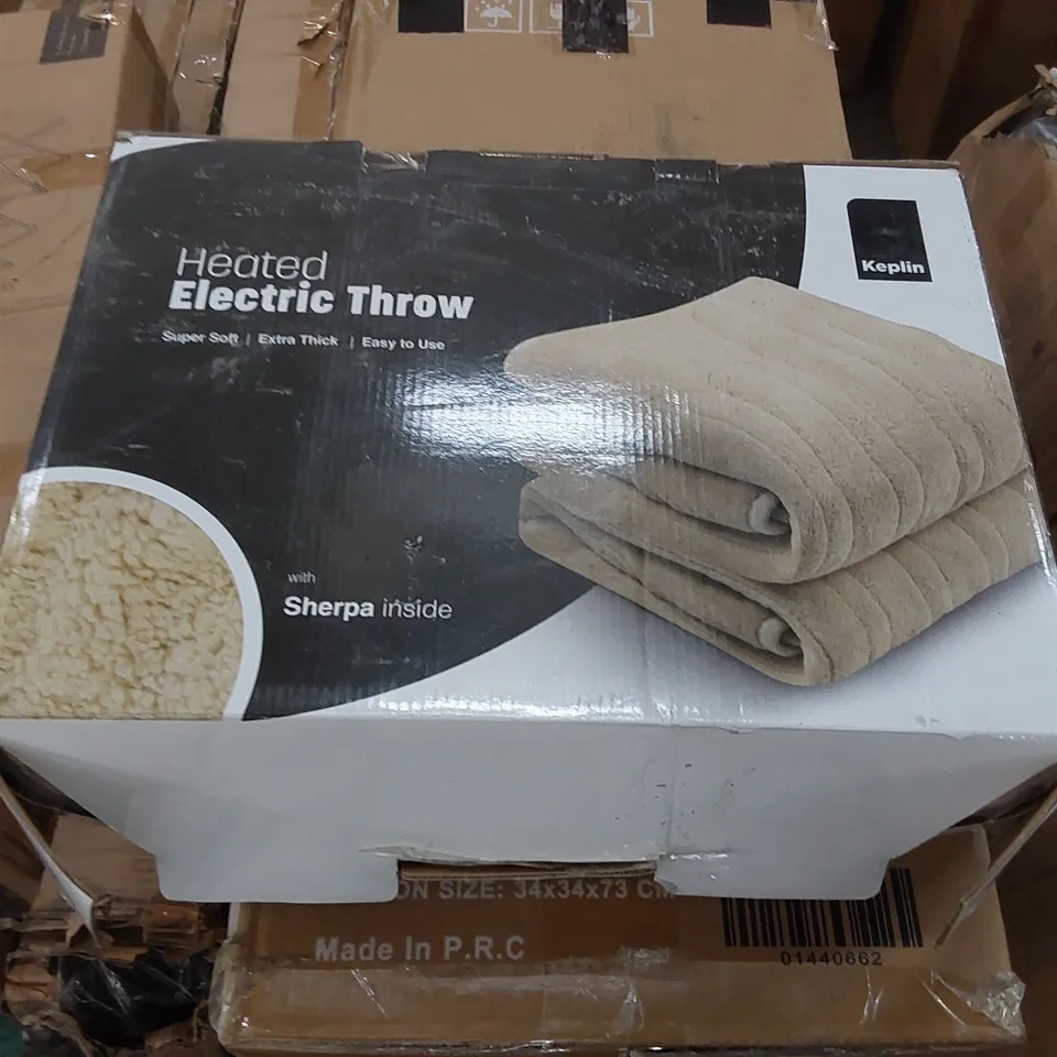 BOXED KEPLIN ELECTRIC HEATED THROW