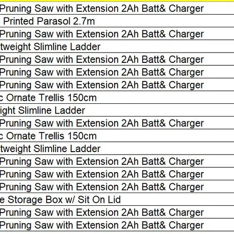 PALLET OF APPROXIMATELY 26 ASSORTED PRODUCTS TO INCLUDE;