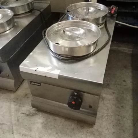 LINCAT BS3 SILVERLINK ELECTRIC COUNTER-TOP DRY HEAT BAIN MARIE 2-POT