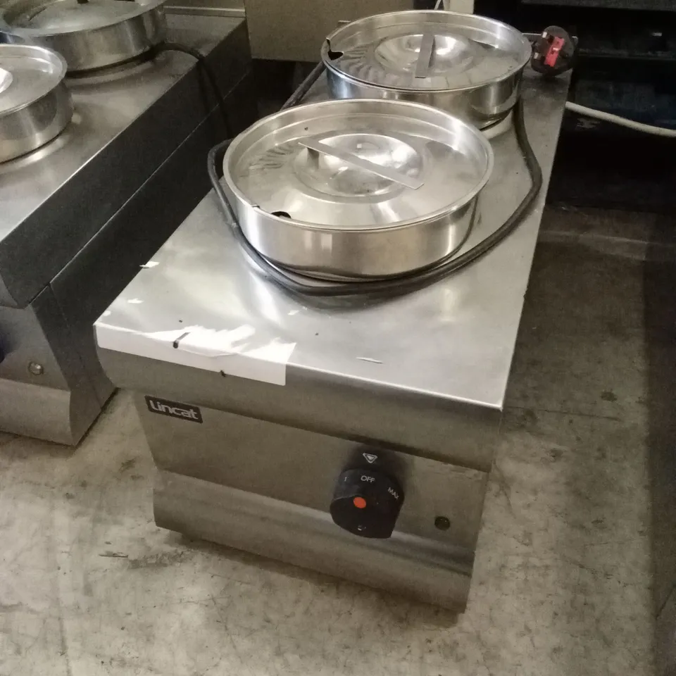 LINCAT BS3 SILVERLINK ELECTRIC COUNTER-TOP DRY HEAT BAIN MARIE 2-POT