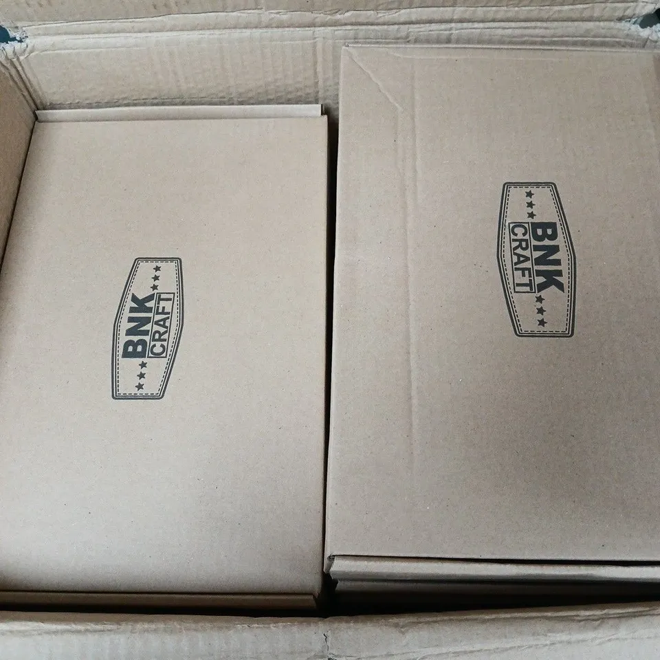 APPROXIMATELY 15 BOXED BNK CRAFT BOXES 