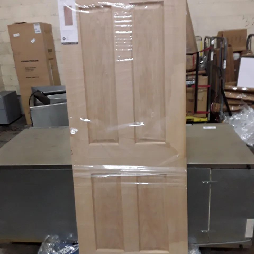 XL JOINERY OAK VICTORIAN 4 PANEL WITH NON RAISED MOULDINGS FIRE DOOR 1981×762×44MM