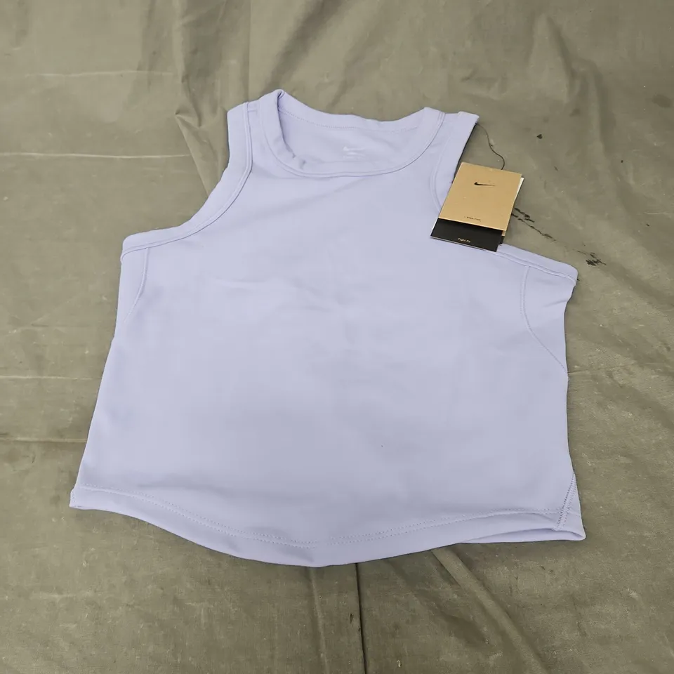 NIKE ONE DRI-FIT TANK IN LAVENDER SIZE S