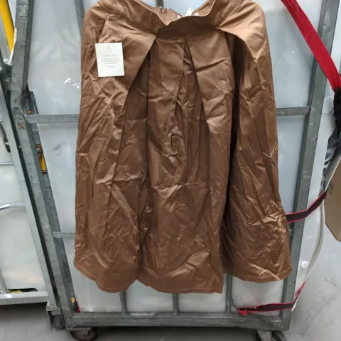 PHASE 8 TRINITY PLEATED SKIRT – BROWN, UK 8