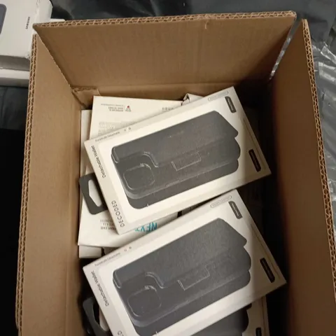 BOX OF APPROXIMATELY 20 ASSORTED PHONE CASES