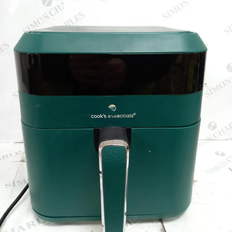BOXED COOK'S ESSENTIALS AIR FRYER - EMERALD