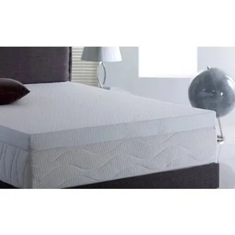 BOXED 7.5CM THICK MEMORY FOAM MATRESS TOPPER
