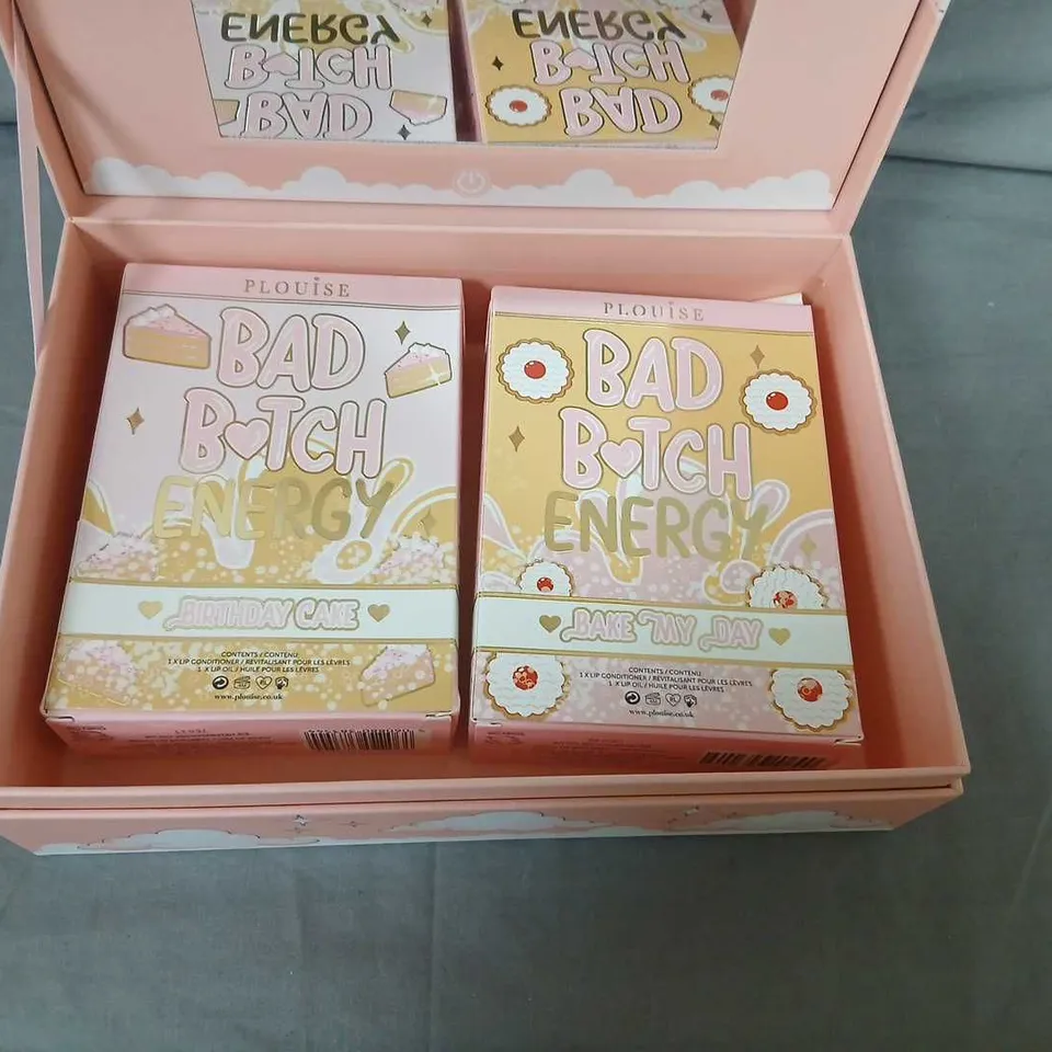 P LOUISE FULFILLING DREAMS GIFT SET – BAD BITCH ENERGY MINI BOXES (BIRTHDAY CAKE AND BAKE MY DAY)
