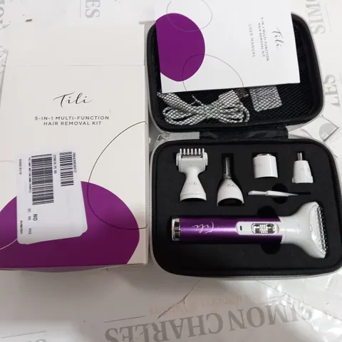 BOXED TILI 5-IN-1 MULTI-FUNCTION HAIR REMOVAL KIT