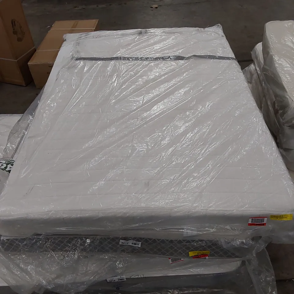 QUALITY BAGGED GIONA 4'6 DOUBLE OPEN COIL MATTRESS