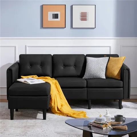 BOXED MERITS 3 SEATER UPHOLSTERED SOFA (3 BOXES)