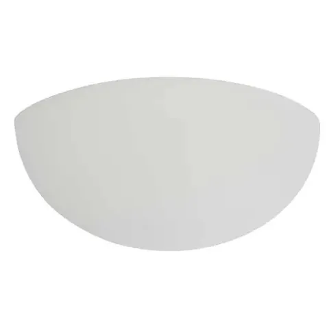 BOXED FIRSTLIGHT 1-LIGHT FLUSH WALL MOUNT LIGHT CERAMIC UNGLAZED WHITE