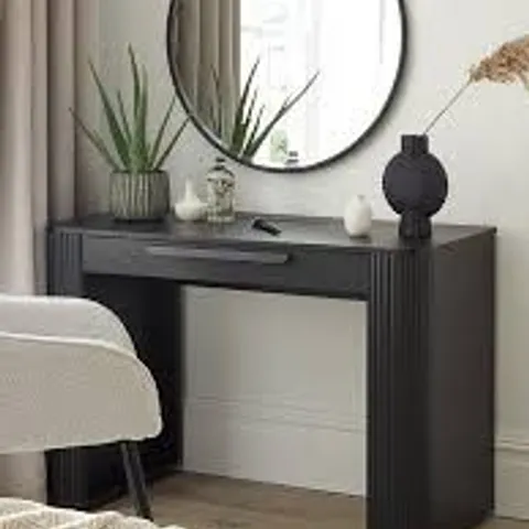 BRAND NEW BOXED CARINA DRESSING TABLE -BLACK-