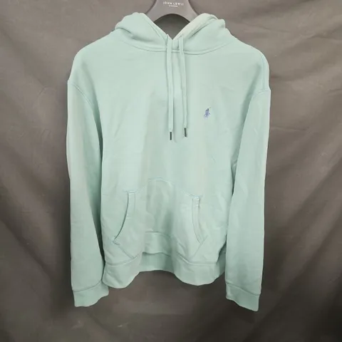 POLO RALPH LAUREN HOODIE – MINT GREEN, SIZE L