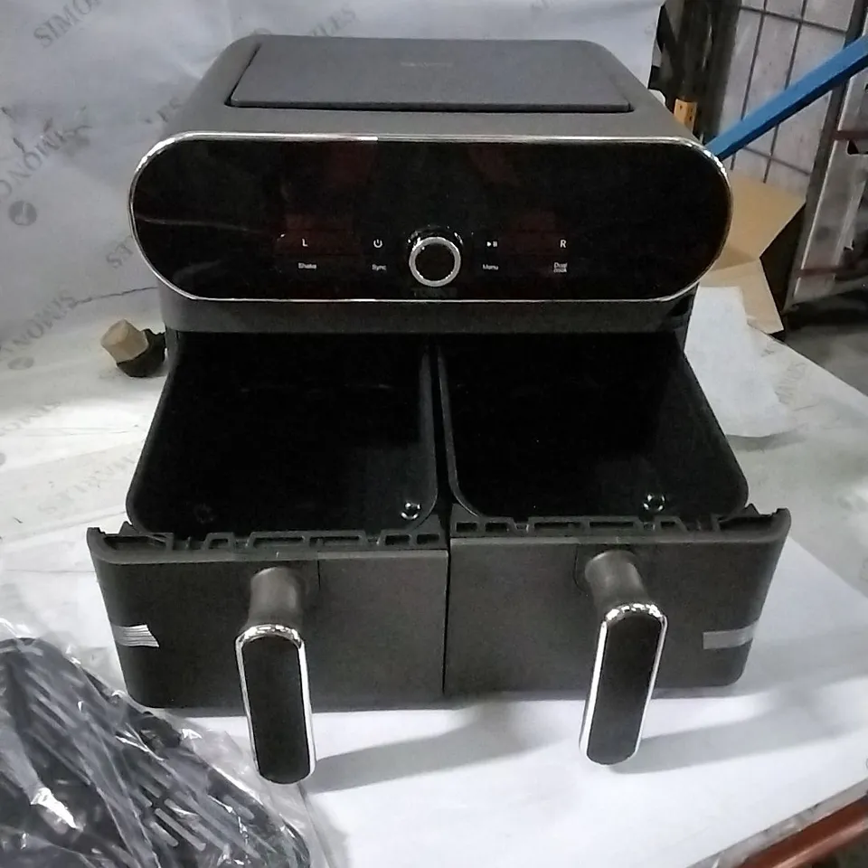 BOXED TOWER 10.4L XL CAPACITY DUAL BASKET AIR FRYER 