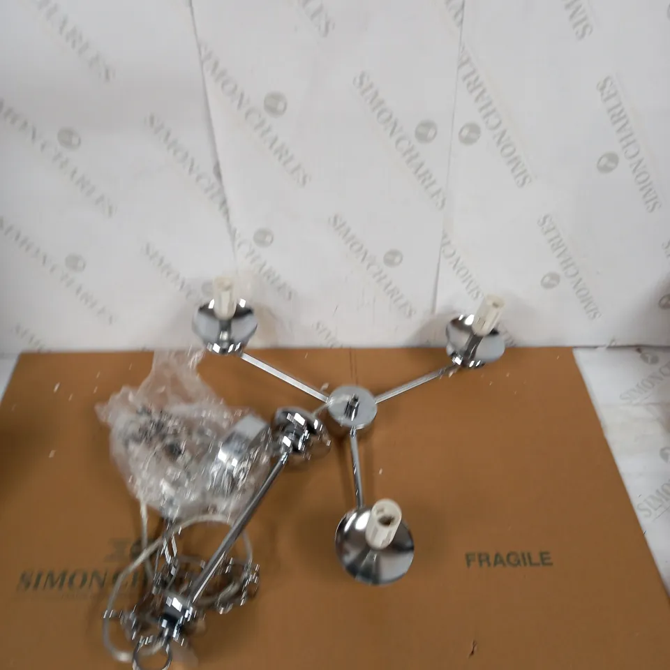 PAYTON 3LT PENDANT POLISHED CHROME LIGHT