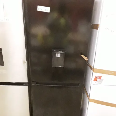 FRIDGEMASTER TALL STANDING FRIDGE FREEZER IN BLACK MC55251DEB - UNPROCESSED RAW RETURN