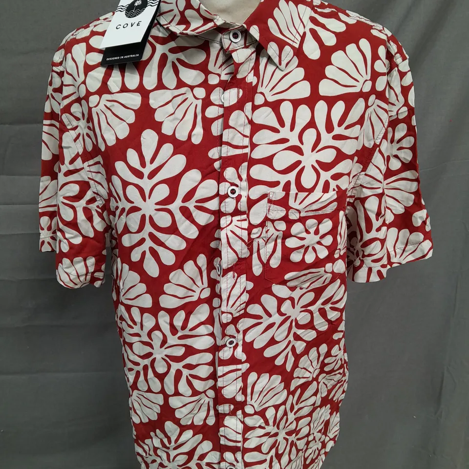 COVE FROND SHORT SLEEVE SHIRT - S
