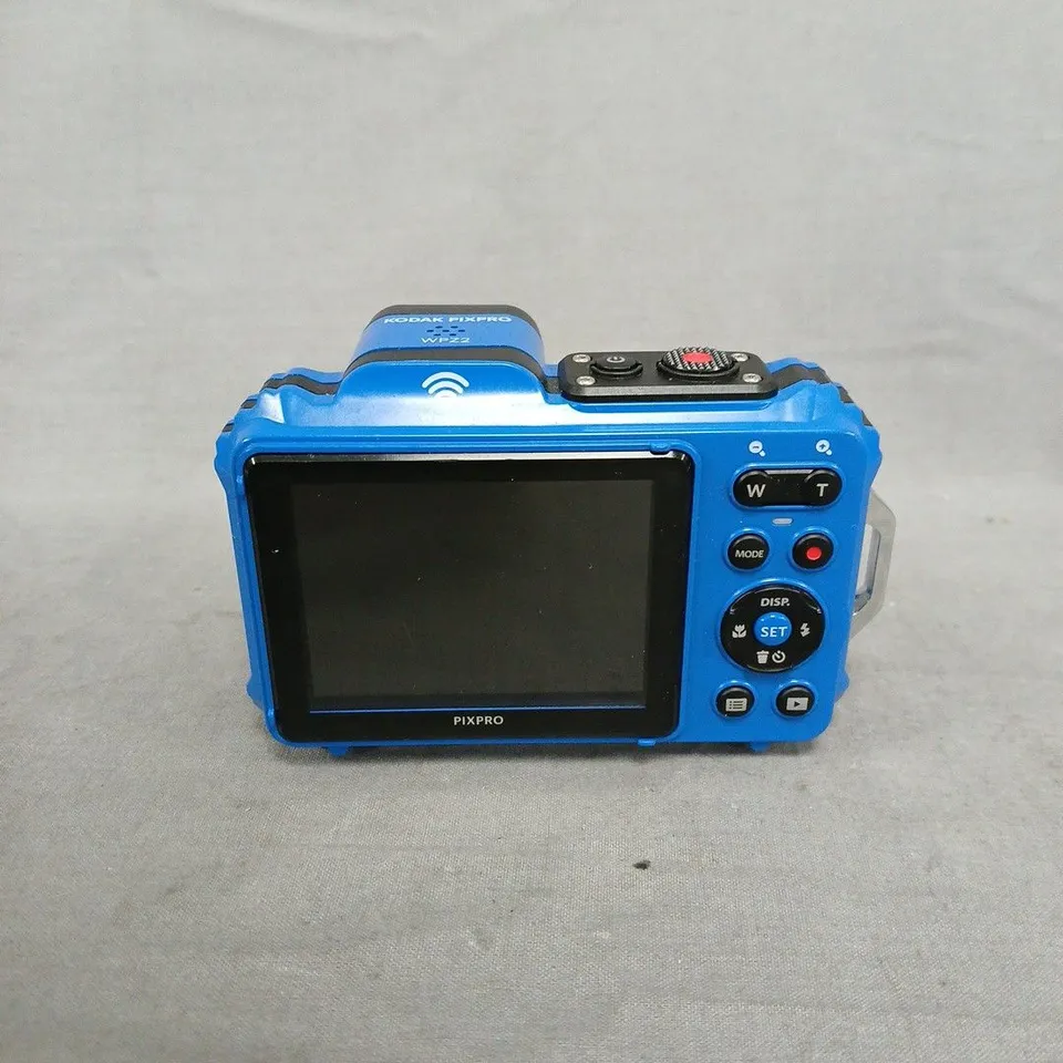 KODAK PIXPRO WP2 DIGITAL CAMERA – BLUE WATERPROOF