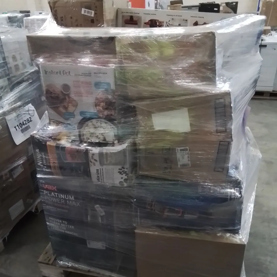 PALLET OF APPROXIMATELY 20 UNPROCESSED RAW RETURN HOUSEHOLD AND ELECTRICAL GOODS TO INCLUDE;