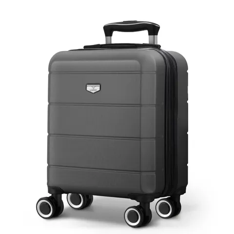 BOXED 15-INCH JETSET TRAVEL CABIN BAG - GUNMETAL (1 BOX)
