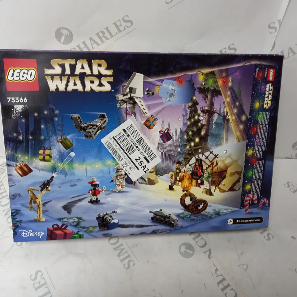 BOXED LEGO STAR WARS ADVENT CALENDAR RRP £29.99