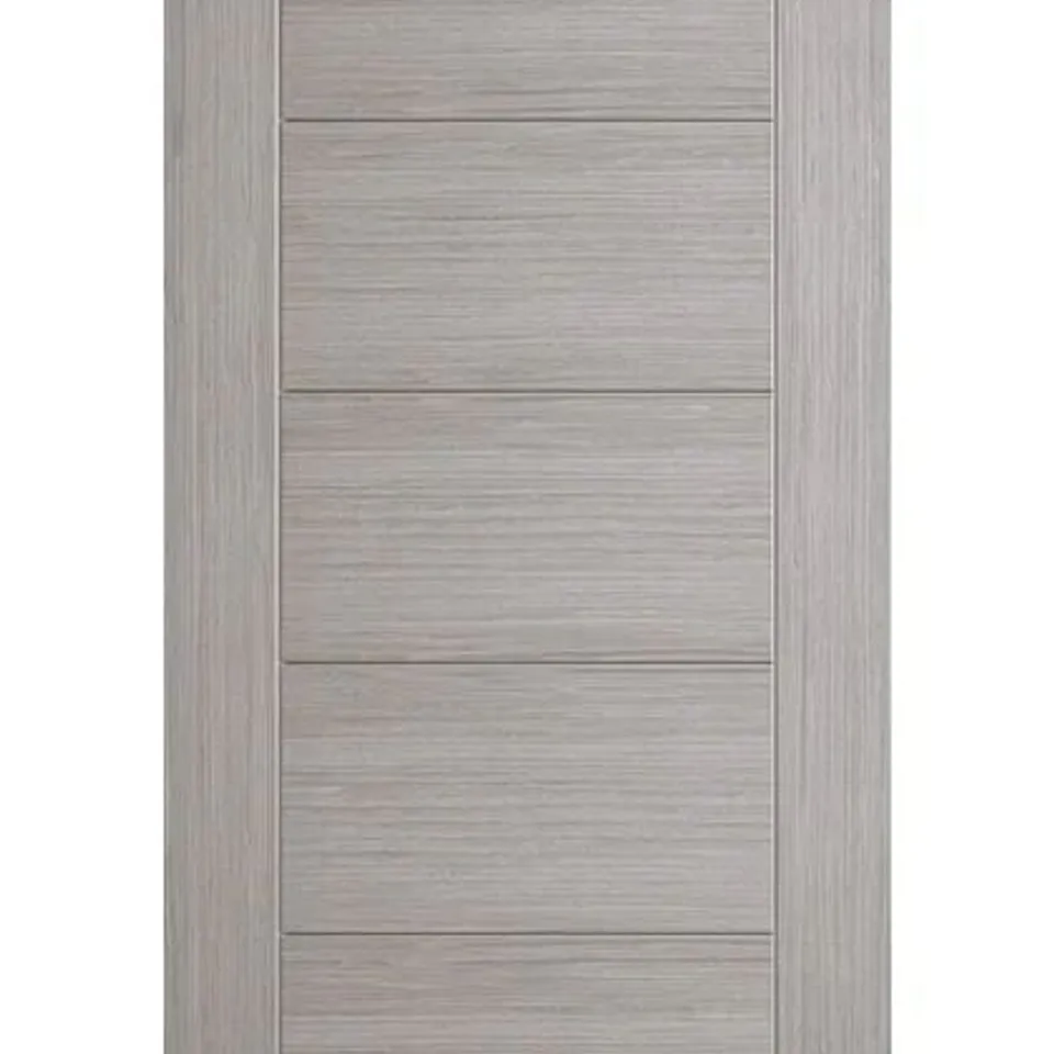 WRAPPED HAMPSHIRE LIGHT GREY INTERNAL DOOR - 198.1CM H X 83.8CM W X 4.4CM D (1 ITEM)
