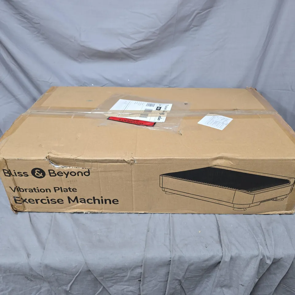 BOXED BLISS & BEYOND VIBRATION PLATE EXERCISE MACHINE