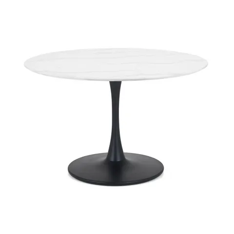 BOXED GERSON 120CM PEDESTAL DINING TABLE (3 BOXES)