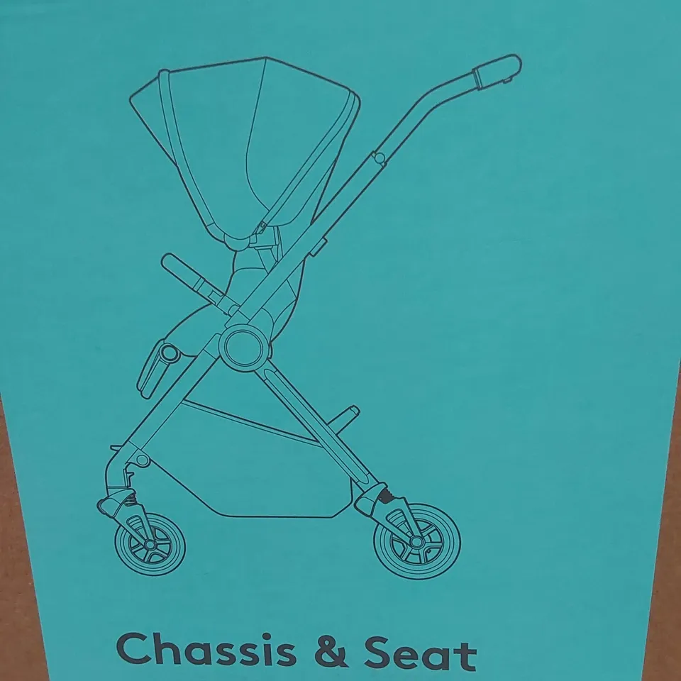 BOXED SILVER CROSS DUNE CHASSIS & SEAT - STONE 