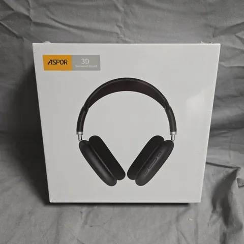 SEALED ASPOR WIRELESS HEADSET IN BLACK – MODEL A618
